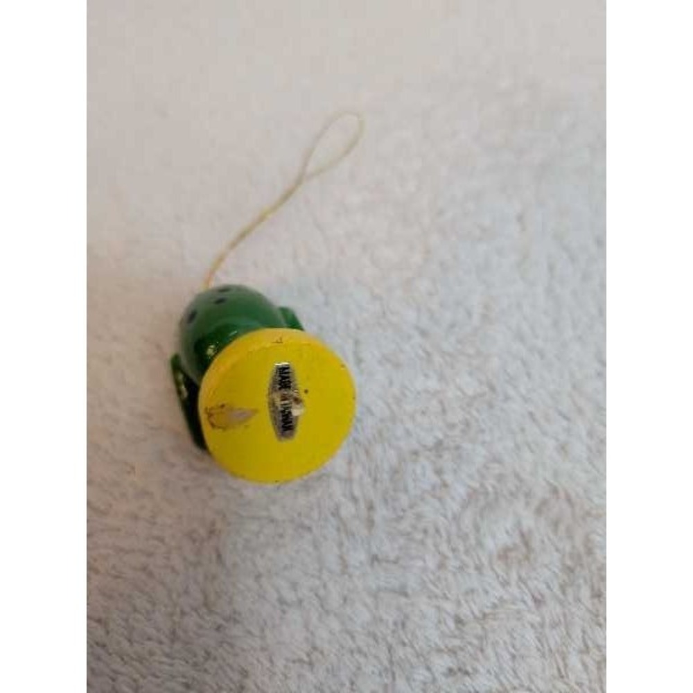 Vintage Frog Keychain Ornament Religious Quote Art Figurine Lot 3pc - Picture 8 of 12